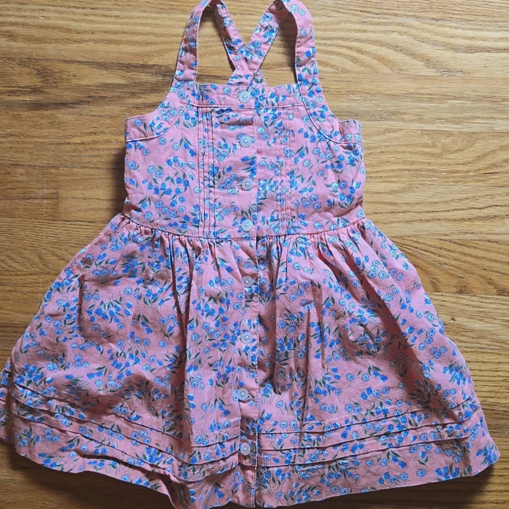 Ralph Lauren Polo Country floral print linen blend button-front halter dress